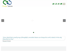 Tablet Screenshot of changetanzania.org